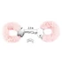 Kép 2/7 - Fetish Pleasure Fluffy Hand Cuffs Pink