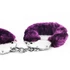 Kép 4/6 - Fetish Pleasure Fluffy Hand Cuffs Purple