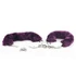 Kép 6/6 - Fetish Pleasure Fluffy Hand Cuffs Purple