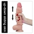 Kép 9/9 - 9.0'' Sliding Skin Dual Layer Dong Flesh