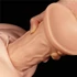 Kép 2/14 - 9.5'' Realistic Curved Dildo Flesh