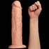 Kép 11/16 - 11'' Realistic Long Vibrating Dildo Flesh