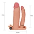 Kép 5/5 - Add 3" Vibrating Double Penis Sleeve