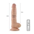 Kép 3/3 - 8.5" Real Extreme Vibrating Dildo