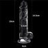 Kép 6/6 - 7.5''  Flawless Clear Dildo