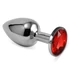 Kép 1/3 - Rosebud Classic Metal Plug S Red