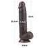 Kép 3/17 - 9,0'' Sliding Skin Dual Layer Dong Brown