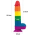 Kép 7/7 - 9'' Prider Dildo
