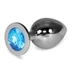Kép 1/2 - Rosebud Classic Metal Plug L Blue