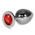 Kép 1/2 - Rosebud Classic Metal Plug L Red