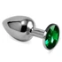 Kép 1/2 - Rosebud Classic Metal Plug S Green