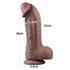 Kép 4/12 - 11'' Dual Layered Silicone Cock XXL