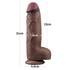 Kép 9/9 - 12'' Dual Layered Silicone Cock XXL