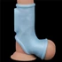 Kép 3/8 - Vibrating Silk Knights Ring with Scrotum Sleeve Blue