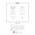 Kép 3/3 - Heartina chemise & thong red  S/M