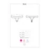Kép 3/3 - Miamor crotchless thong  S/M