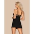 Kép 2/6 - Sharlotte chemise & thong black  S/M