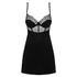 Kép 5/6 - Sharlotte chemise & thong black  S/M