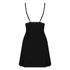 Kép 4/4 - Cecilla chemise & thong black  S/M