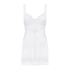 Kép 5/7 - Amor Blanco underwire chemise & thong white   S/M