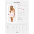 Kép 7/7 - Amor Blanco underwire chemise & thong white   S/M