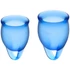 Kép 2/3 - Feel confident Menstrual Cup (dark blue)