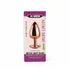 Kép 2/5 - X-MEN Secret Shine Metal Butt Plug Rose Gold Heart S