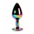 Kép 2/5 - X-MEN Secret Shine Metal Butt Plug Rainbow S
