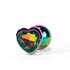 Kép 6/7 - X-MEN Secret Shine Metal Butt Plug Rainbowheart S