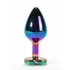 Kép 3/7 - X-MEN Secret Shine Metal Butt Plug Rainbowheart M