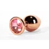 Kép 5/6 - X-MEN Secret Shade Metal Butt Plug Rose L
