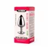 Kép 2/6 - X-MEN Secret Shade Metal Butt Plug Red L