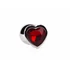 Kép 5/6 - X-MEN Secret Shade Metal Butt Plug Red L