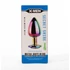 Kép 1/5 - X-MEN Secret Shine Metal Butt Plug Rainbow L