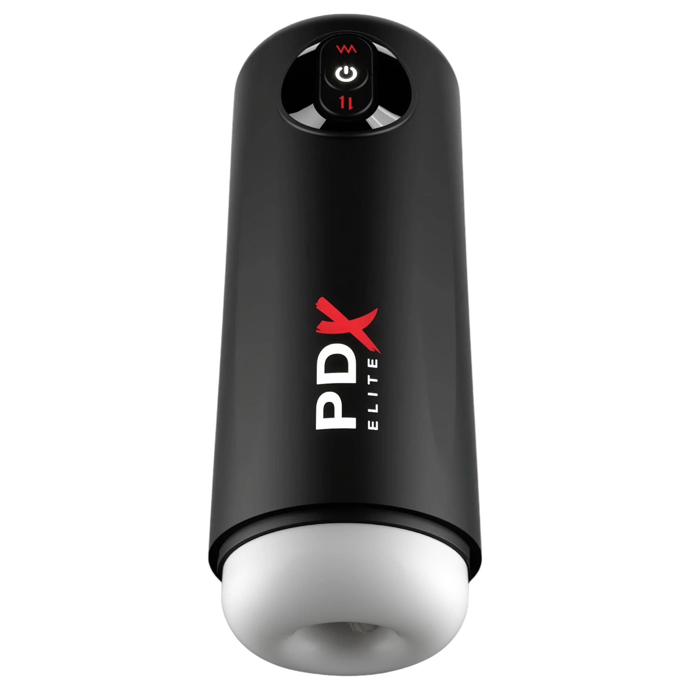 PDX Elite Moto Milker - lökő-rezgő maszturbátor (fekete)