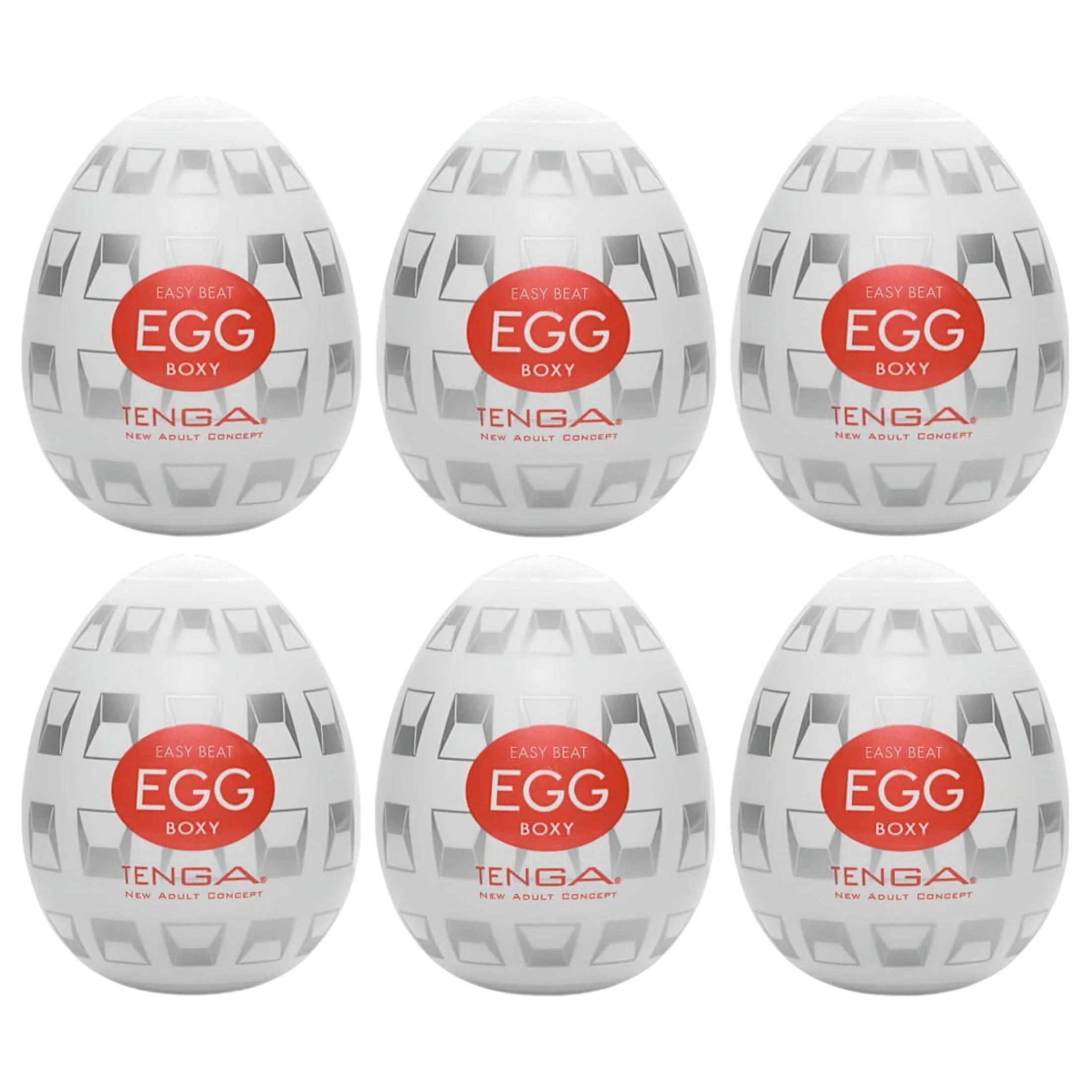 TENGA Egg Boxy - tojás maszturbátor (6db)