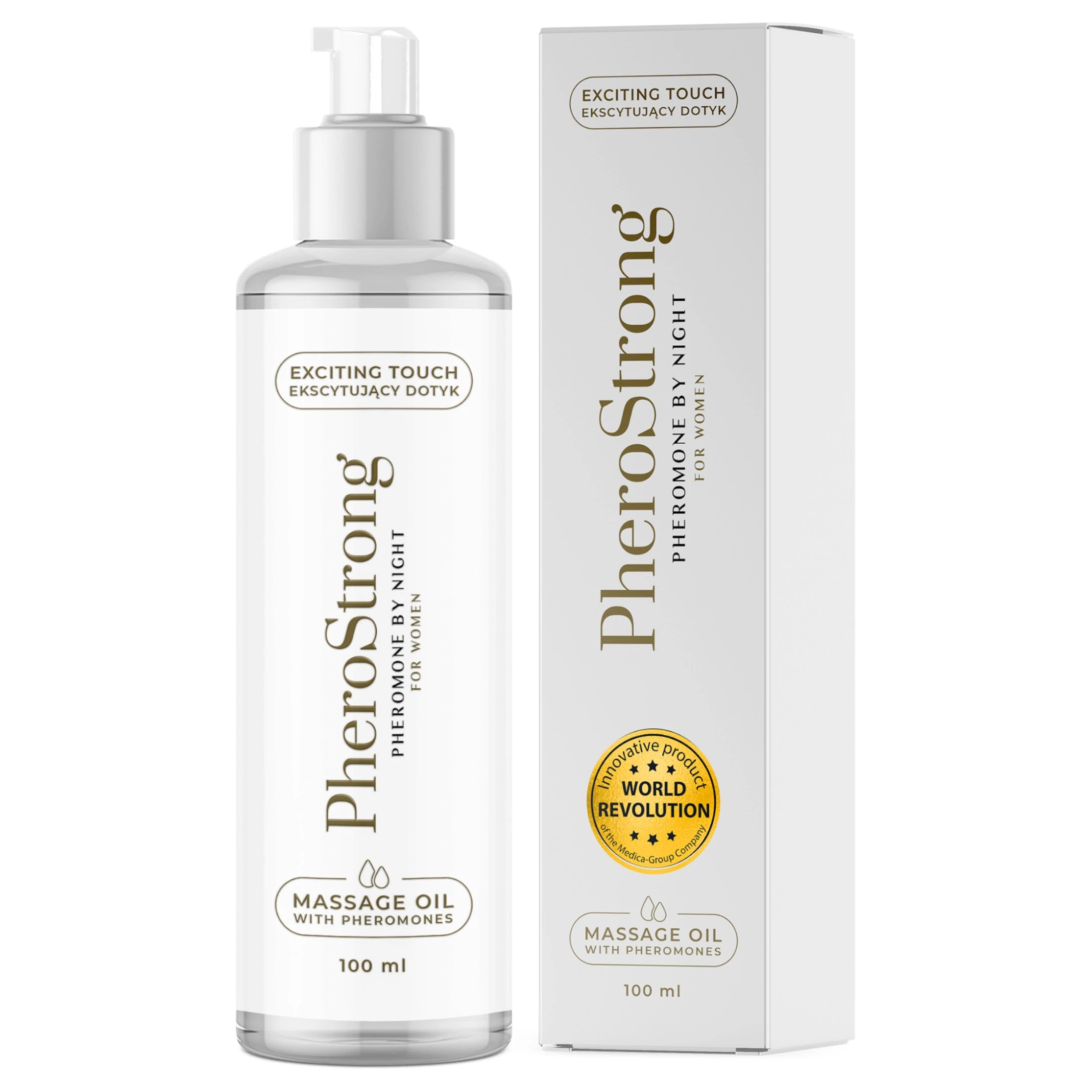 PheroStrong by Night - masszázsolaj nőknek (100ml)